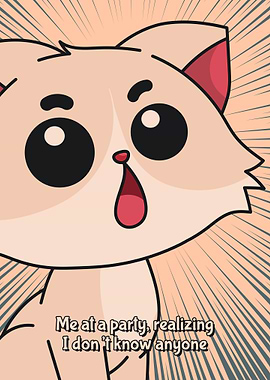 Cat's Social Awkwardness Moment