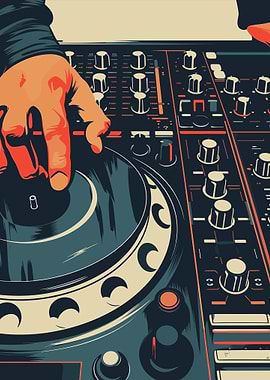 DJ Mixer Artwork