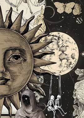 Sun, Moon, and Skeletons