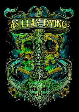 As I Lay Dying Skull Anchor