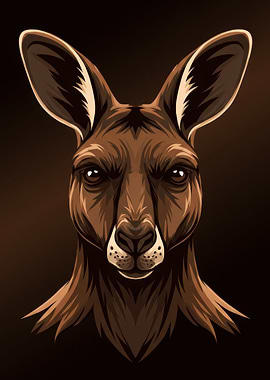 Kangaroo Portrait