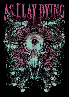 As I Lay Dying Skull Artwork
