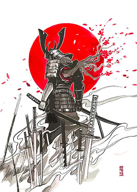 Samurai Warrior Art