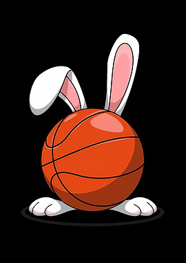 Funny Easter Basketball