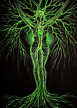 Green Tree Woman