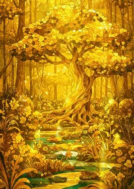 Golden Forest Stream