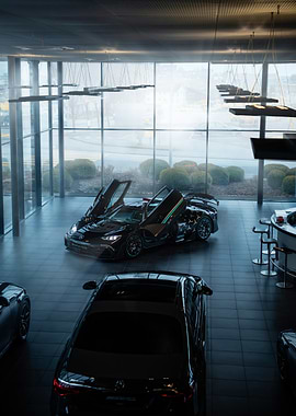 Black Mercedes-AMG One