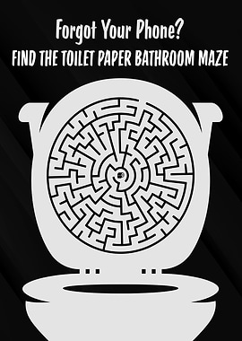 Bathroom Maze Game
