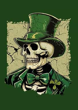 Irish Skull Saint