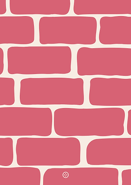 Pink Brick Wall Toulouse