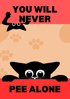 Cat Pee Alone