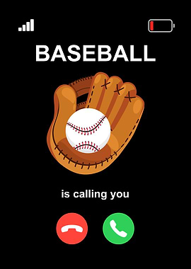Baseball Calling Phone