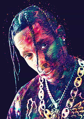 Travis Scott Portrait