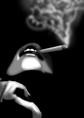 Smoking Lips