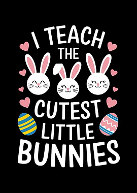 Funny Teacher Easter Bunny