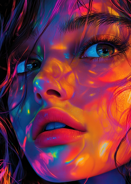 Neon Portrait