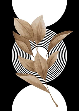 Minimalist Leaf Art