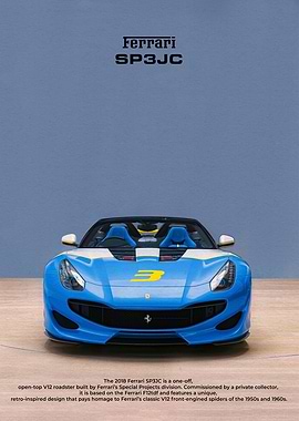 Ferrari SP3JC Roadster
