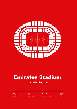 Emirates Stadium Print