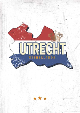 Utrecht Netherlands Map