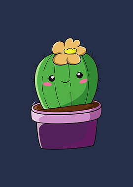 Cute Cactus Illustration