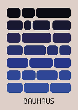 Bauhaus Abstract Art Print