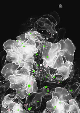 Futuristic Minimalist Ink Art