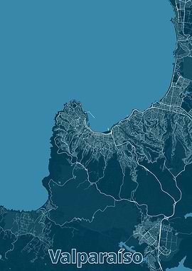 Valparaiso City Map