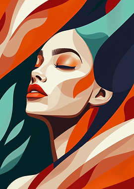 Woman with Closed Eyes