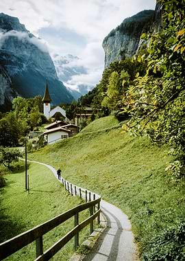 Swiss Village Path
