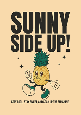 Sunny Side Up Pineapple