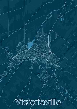 Victoriaville City Map