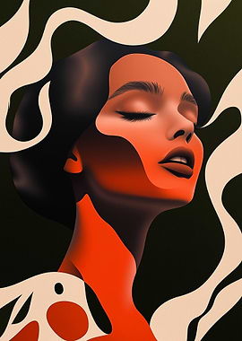 Woman with Closed Eyes