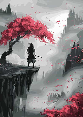 Samurai Warrior Forest