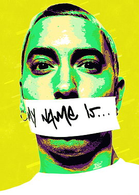 Eminem Pop Art Portrait