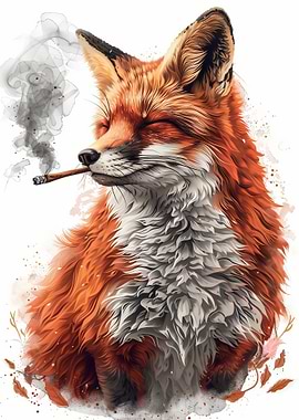 Fox Smoking