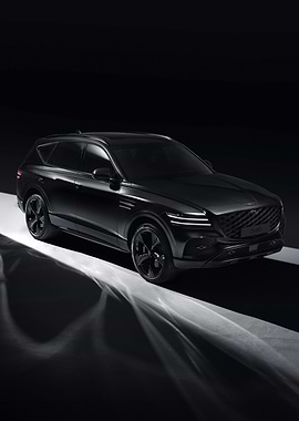 Black Genesis GV80 SUV