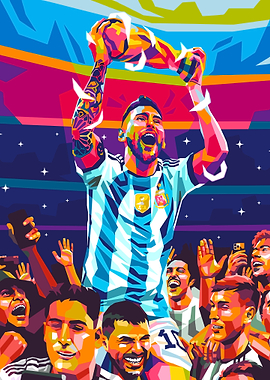 Messi World Cup Victory
