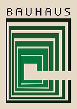Bauhaus Geometric Art
