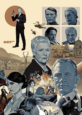 James Bond Movie Poster