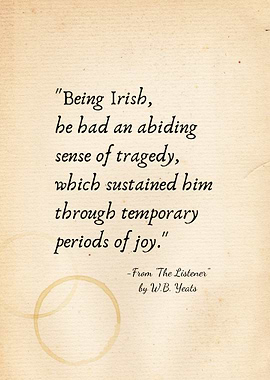 W.B. Yeats Quote