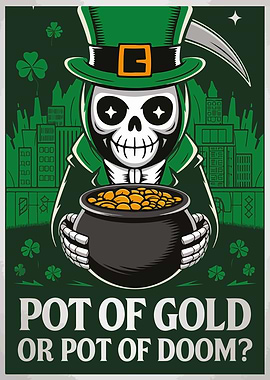 Pot of Gold or Doom St. Patrick's Day