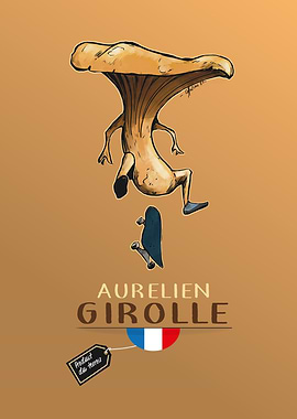Mushroom Skateboarder / Aurelien Girolle