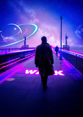 Neon Walkway