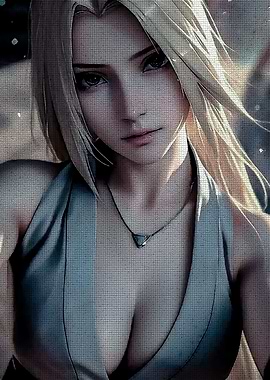 Anime Woman Portrait