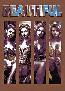 Beautiful Women Collage