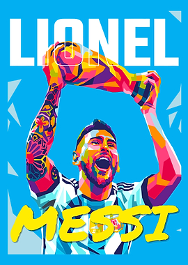 Messi Pop Art
