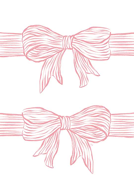 Pink Ribbon Bows