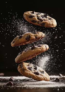 Chocolate Chip Cookies in Flight