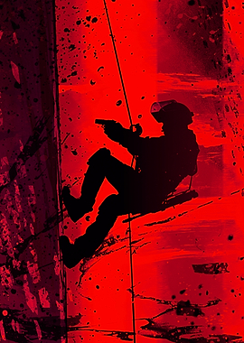 Silhouette of a Soldier
